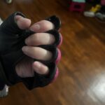 Gants kara F6 rose photo review