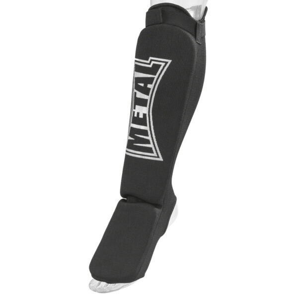 protege tibias metal boxe