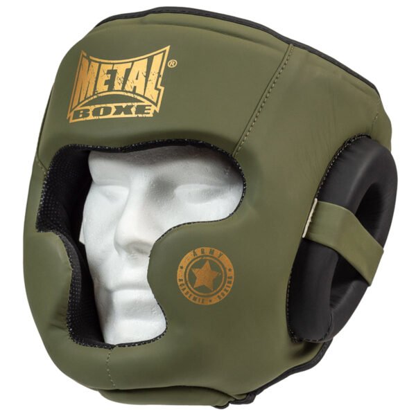 Casque metal boxe