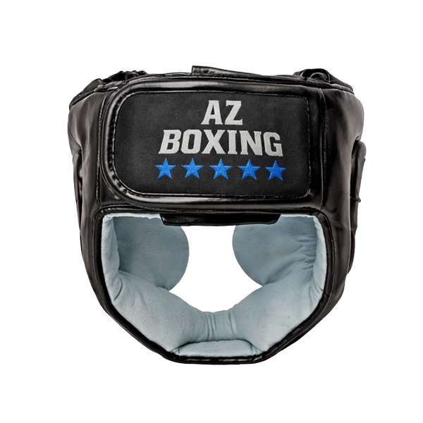 casque de boxe en cuir intégral