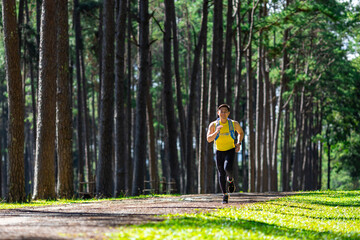 course à pieds fractionnée