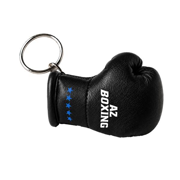 porte clés en forme de gant de boxe noir