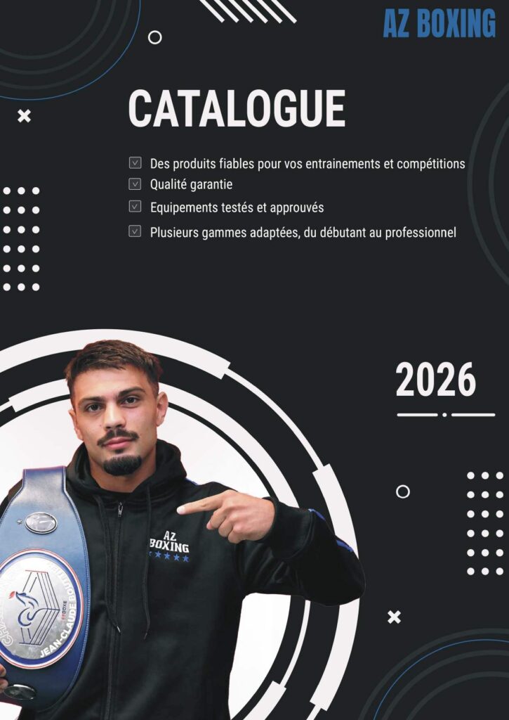 catalogue équipements pour les sports de combat