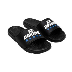 claquettes de sport noir de la marque az boxing